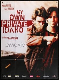 5j860 MY OWN PRIVATE IDAHO French 1p R2009 River Phoenix with his arms around Keanu Reeves!