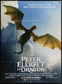 5j881 PETE'S DRAGON advance French 1p 2016 great different image of dragon soaring across the sky!