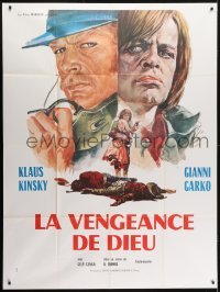 5j888 PRICE OF DEATH French 1p 1974 cool different art of Gianni Garko & Klaus Kinski!