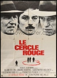 5j897 RED CIRCLE French 1p 1970 Jean-Pierre Melville's Le Cercle Rouge, Delon, Bourvil, Volonte