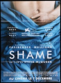 5j918 SHAME advance French 1p 2011 Michael Fassbender, Carrey Mulligan, sex addiction!