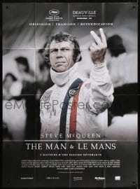 5j939 STEVE MCQUEEN THE MAN & LE MANS French 1p 2015 documentary about his car racing obsession!