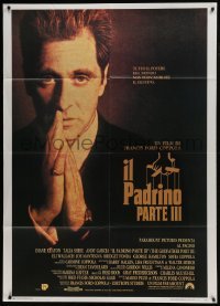 5j434 GODFATHER PART III Italian 1p 1991 best image of Al Pacino, Francis Ford Coppola!