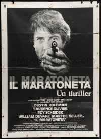 5j502 MARATHON MAN Italian 1p 1976 cool image of Dustin Hoffman, John Schlesinger classic thriller!