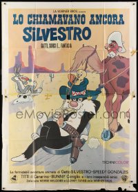 5j255 LO CHIAMAVANO ANCORA SILVESTRO Italian 2p R1970s They Called Him Sylvester, Looney Tunes!