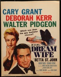 5j042 DREAM WIFE WC 1953 does gay bachelor Cary Grant choose sexy Deborah Kerr or Betta St. John!