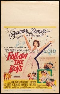 5j048 FOLLOW THE BOYS WC 1963 Connie Francis sings and the whole Navy fleet swings!