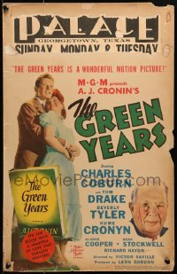 5j061 GREEN YEARS WC 1946 Charles Coburn, Tom Drake, Beverly Tyler, from A.J. Cronin novel!