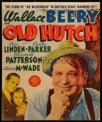 5j101 OLD HUTCH WC 1936 no one can believe lazy Wallace Beery could have made $100,000!