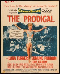 5j118 PRODIGAL WC 1955 the story of Lana Turner's beauty & Edmond Purdom's temptation!