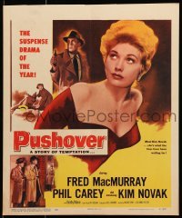 5j120 PUSHOVER WC 1954 meet sexiest Kim Novak, who is what the boys have been waiting for!