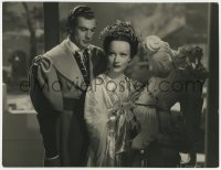 5m802 ADVENTURES OF MARCO POLO deluxe 10.5x13.75 still 1943 Gary Cooper & Sigrid Gurie by Coburn!