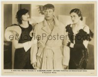 5m816 BEDTIME STORY 11x14.25 still 1933 Maurice Chevalier between Adrienne Ames & Leah Ray!
