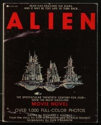 5m190 ALIEN softcover book 1979 the most dazzling movie novel with over 1,000 full-color photos!