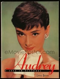 5m192 AUDREY A LIFE IN PICTURES softcover book 2001 illustrated biography of the wonderful star!