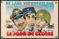 5p239 LE JOUR DE GLOIRE Belgian 1976 Jacques Besnard's Le jour de gloire, wacky art of stars!