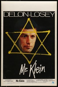 5p245 MR. KLEIN Belgian 1976 cool image of Jewish art dealer Alain Delon, directed by Joseph Losey!