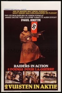 5p251 RAIDERS IN ACTION Belgian 1983 Operation Eagles, World War II monks, Paul Smith!