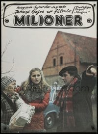 5p486 MILIONER Polish 27x36 1977 Sylwester Szyszko, Janusz Gajos, Jadwiga Andrzejewska!
