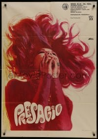 5p191 PRESAGE Spanish 1970 Miguel Iglesias' Presagio, completely different and striking Carlos Escobar art!