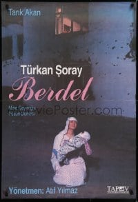 5p013 BERDEL Turkish 1990 Turkan Soray, Tarik Akan, completely different sad image!