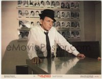 5r914 TONY ROME color 11x14 still 1967 best c/u of detective Frank Sinatra in front of mugshots!