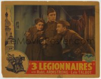 5r170 3 LEGIONNAIRES LC 1937 wacky image of Robert Armstrong, Lyle Talbot & Anne Nagel!