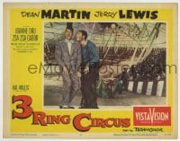5r171 3 RING CIRCUS LC #2 R1959 great close up of Dean Martin & Jerry Lewis in clown outfits!