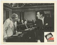 5r189 ADVISE & CONSENT LC 1962 Otto Preminger, c/u of Charles Laughton & Walter Pidgeon!