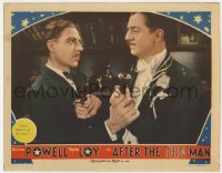 5r192 AFTER THE THIN MAN LC 1936 William Powell stops Joseph Calleia from calling the police!