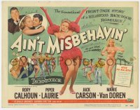 5r004 AIN'T MISBEHAVIN' TC 1955 sexy full-length Piper Laurie & Mamie Van Doren!