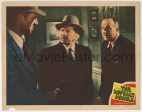 5r207 ASPHALT JUNGLE LC #3 1950 Sam Jaffe watches Sterling Hayden pointing gun at Louis Calhern!
