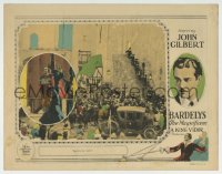 5r236 BARDELYS THE MAGNIFICENT LC 1926 John Gilbert sentenced to die by hanging, crowd by castle!