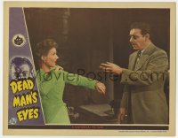 5r418 DEAD MAN'S EYES LC 1944 blind Lon Chaney Jr. & Jean Parker, Universal Inner Sanctum Mystery!