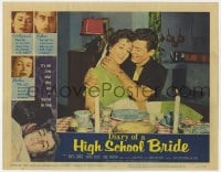 5r426 DIARY OF A HIGH SCHOOL BRIDE LC #7 1959 does she get her lunch money from husband or daddy?