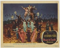 5r436 DOWN TO EARTH LC #5 1946 Rita Hayworth, jazz mad New York goes mad with their swing!