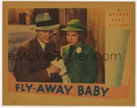 5r487 FLY-AWAY BABY LC 1937 Glenda Farrell as reporter Torchy Blane with Barton MacLane & gun!