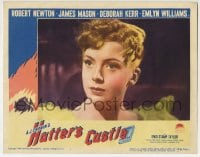 5r534 HATTER'S CASTLE LC #6 1948 best close up of beautiful young Deborah Kerr in her 4th movie!