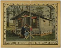 5r586 ISN'T LIFE WONDERFUL LC 1924 Neil Hamilton kneeling by Carol Dempster, D.W. Griffith, rare!