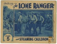 5r633 LONE RANGER chapter 5 LC 1938 Tonto & Rangers in trouble, The Steaming Cauldron, serial!