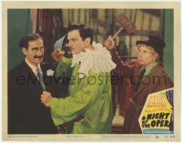 5r700 NIGHT AT THE OPERA LC #3 R1948 Harpo Marx stops King from hurting brother Groucho Marx!