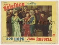 5r722 PALEFACE LC #6 1948 Jane Russell violently cuts in to dance between Bob Hope & Iris Adrian!