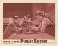 5r751 PUBLIC ENEMY LC #1 R1954 Wellman classic, James Cagney about to punch Robert Emmett O'Connor!