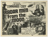 5r120 RADAR MEN FROM THE MOON TC 1952 Commando Cody, wacky Republic sci-fi serial in 12 chapters!