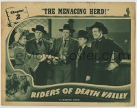 5r776 RIDERS OF DEATH VALLEY chapter 2 LC 1941 Dick Foran, Kelly & Blue, The Menacing Herd!