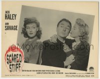5r792 SCARED STIFF LC #4 1945 great close up of Jack Haley between Ann Savage & Veda Ann Borg!