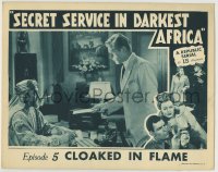5r806 SECRET SERVICE IN DARKEST AFRICA chapter 5 LC 1943 Kurt Kreuger & Royce, Cloaked in Flame!