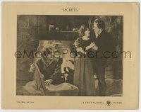 5r807 SECRETS LC 1924 Dick Sutherland tells Norma Talmadge that their baby will live, Borzage!