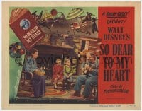 5r839 SO DEAR TO MY HEART LC #3 1949 Burl Ives playing guitar for Beulah Bondi & children!
