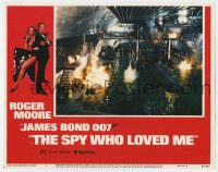 5r852 SPY WHO LOVED ME LC #1 1977 James Bond, explosions in the enemy base submarine room!